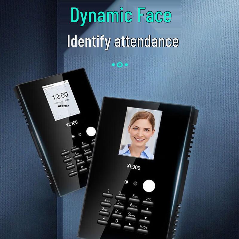 ZKTeco XL900 Dynamic Face Recognition Time Attendance Terminal CN plug (adapter included)