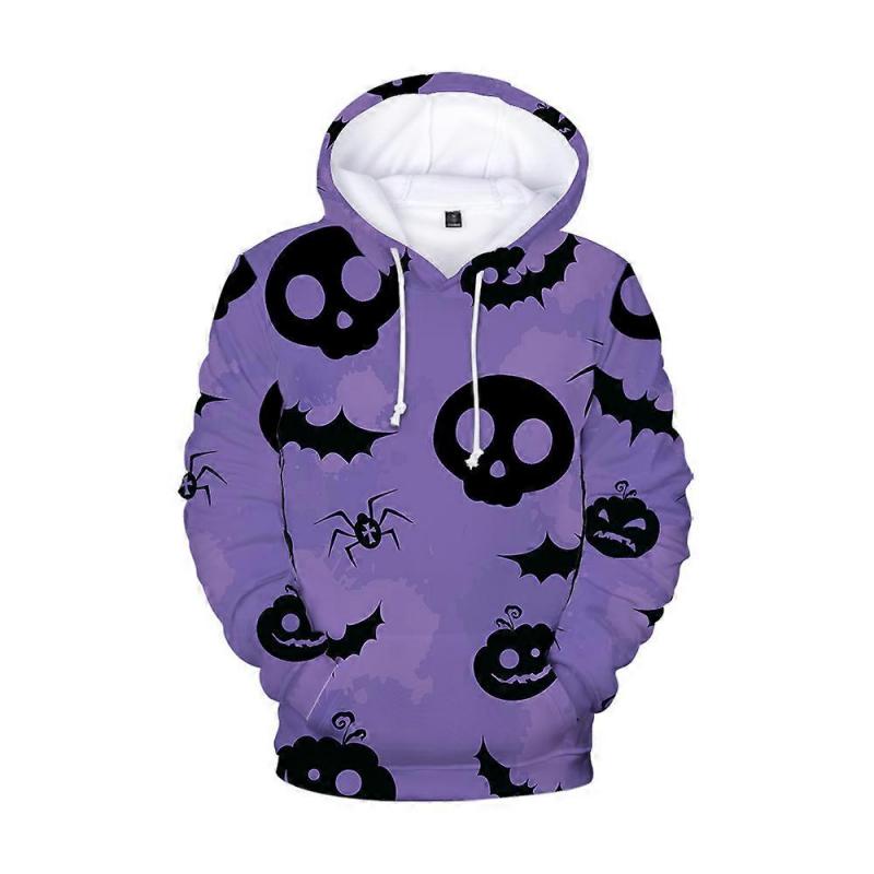 Halloween Bloodskull Reaper Hoodie 2023 Autumn/Winter Sweatshirt Kids Adult Pullover