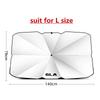 Car Insulated Windshield Sunshade for Mercedes Benz G63 G350d G500 GLA GLA43 GLB GLC GLC43 GLE GLK GLE GLS 63 Car Sunshade OM8