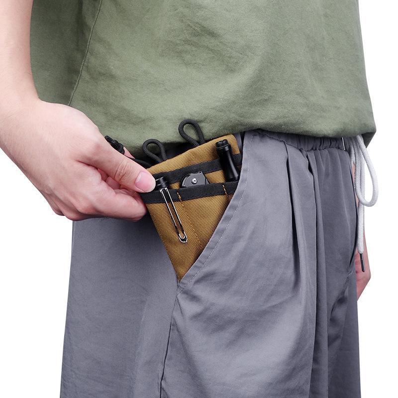 Сумка для хранения Тактический EDC Подсумок Molle Мини-кошелек Карта Ключ Поясная сумка Кемпинг Туризм Охота На открытом воздухе Кошелек для мелочи