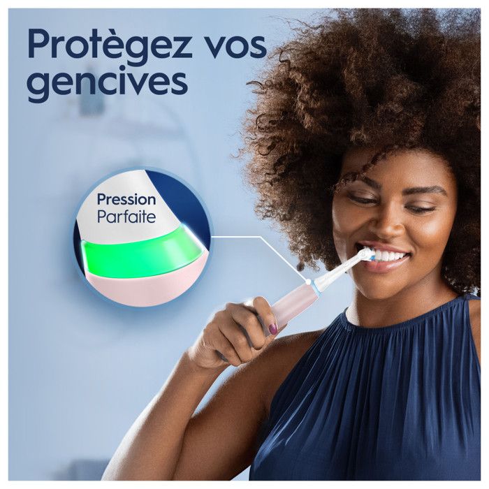 Brosse À Dents Electrique Rose Séries 3s iO avec Chargeur ORAL-B