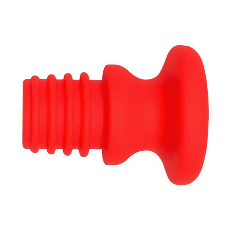 1PC Silicone Bottle Stopper Bottle Cap Wine Cork Wine Pourer Stopper Bottle Cap Cute Top Hat Preservation Gel Cork Strip