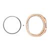 ENKAY HAT PRINCE For Samsung Galaxy Watch8 40mm Case with PMMA Screen Film Rhinestone Decor PC Watch Cover