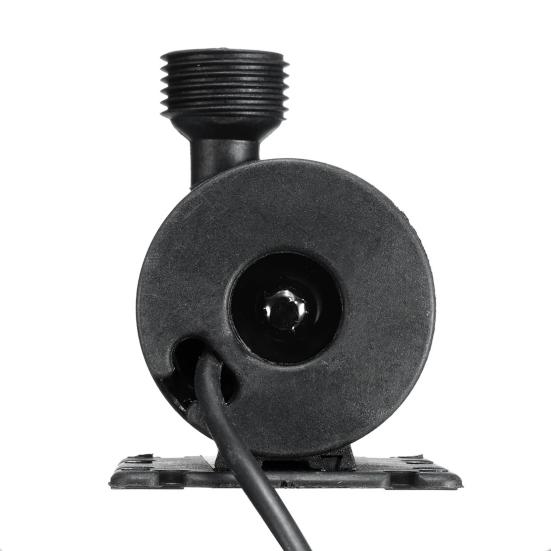 Насос водяной постоянного тока 12 В, бесщеточный, с магнитной муфтой, погружной, 800 л/ч, 5 м, ультратихий водяной насос для аквариума, фонтана, бассейна