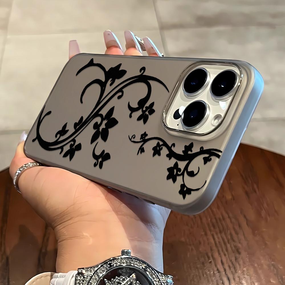 Красивый Простой Цветочный Чехол Для Телефона Для Iphone 17 14 11 13 12 Air 16 15 Pro Max Стильный Защитный От Падений Персональный Funda
