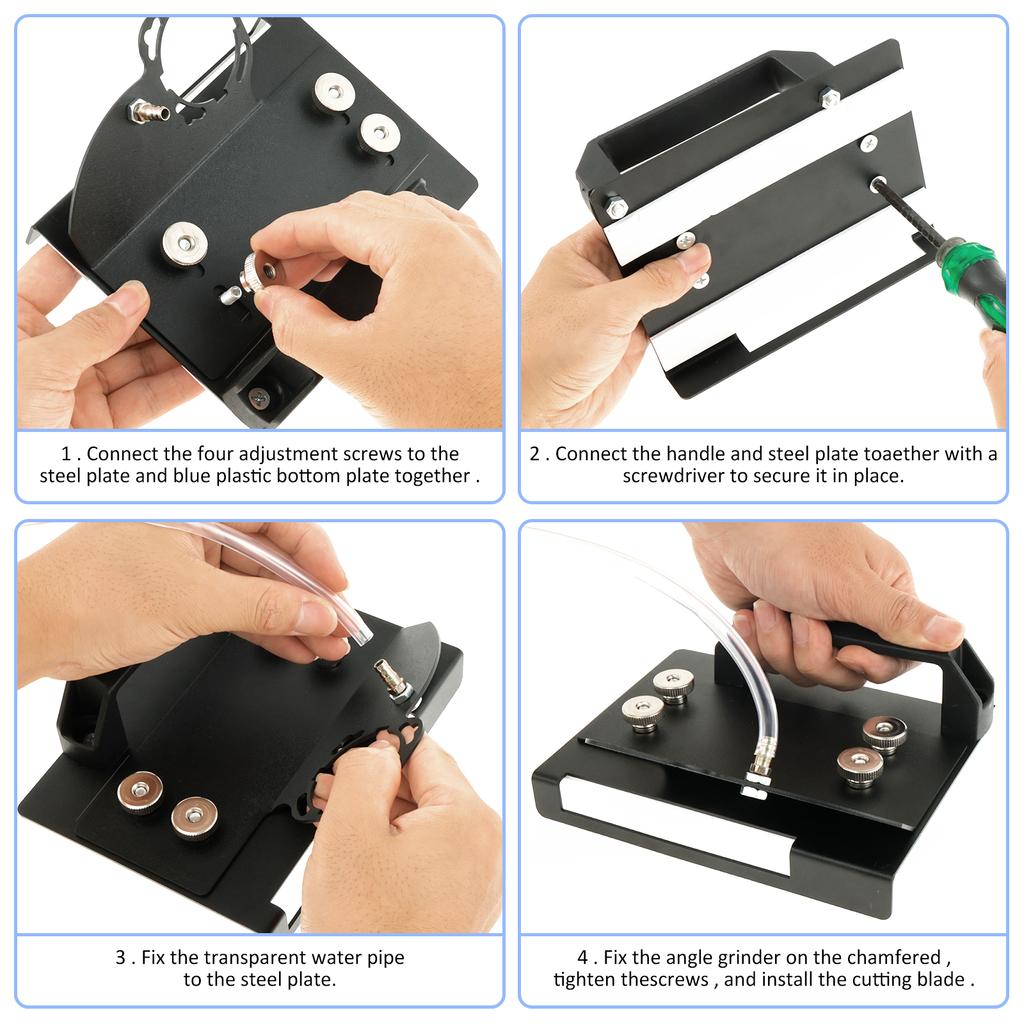 Инструмент для резки металла и керамической плитки под углом 45°, стойка для угловой шлифовальной машины типа 100, фиксированный держатель, сиденье для резака керамической плитки из алюминиевого сплава