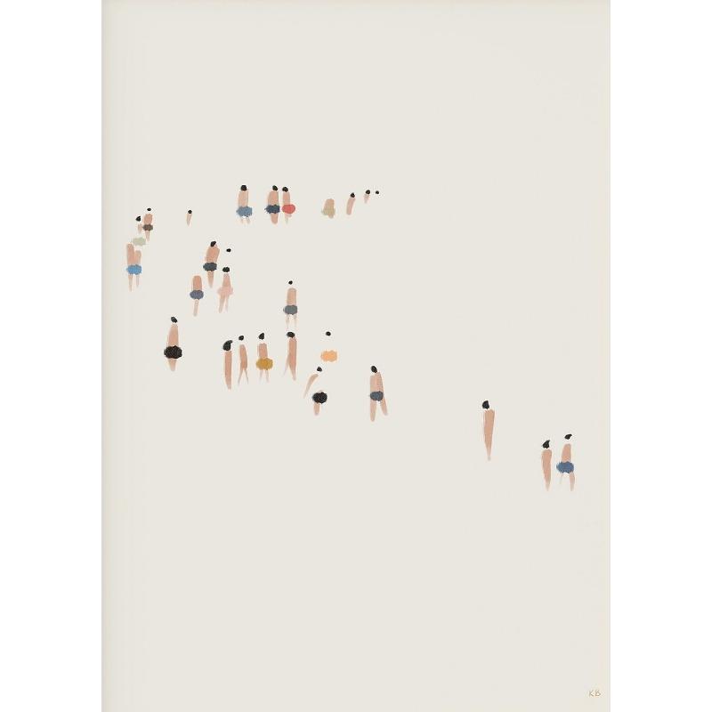 Парусник Бассейн Океан Цветочный Минималистичный Настенный Арт Холст Живопись Постеры и Принты Настенные Картины для Декора Гостиной