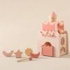 Early Education Castle Stacking Puzzle Toy Montessori Dollhouse Shape Wooden Toys  Birthday Gifts