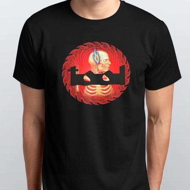 Men's and Women's T-shirts Tool Band Metal Music Unisex T-SHIRT S M L XL XXL 3 4 XL Black