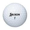 DUNLOP Мячи для гольфа SRIXON 2025 Модель 1 дюжина Белые Z-STAR (12 шт.)
