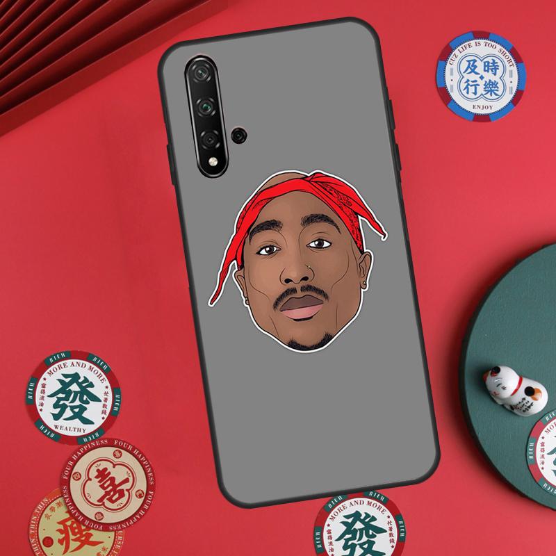Рэпер 2pac Певец Tupac Для Huawei Nova 11i 8i 12i 12s 9 10 SE Y60 Y70 Y90 Y72 Y73 Y61 Y91 P60 Pro P30 P40 Lite Чехол