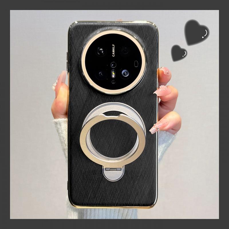 Premium Vegan Leather Phone Case Mate 70 Pro With Rotating Kickstand Or Full Camera Coverage Matte Finish Minimalist
