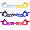 Universal Trailer Hook Car Rear Bumper Tow Hook Aluminum Alloy Trailer Towing Tool Auto Parts Blue/red/black/yellow/purple/silver Modified Rear Hook