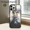 Игровой чехол C-Clair Obscur E-Expedition 33 для iPhone17,16,15,14,13,12,11 Plus,Pro Магнитный для беспроводной зарядки MagSafe