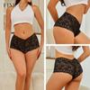 Lace Panties For Women Underwear Floral Lingerie Intimates Female Panties Solid Color