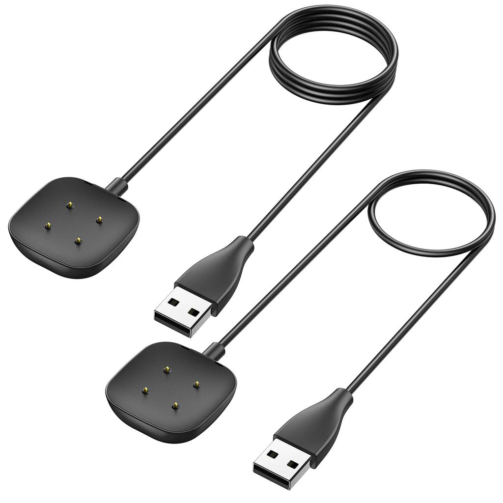 Портативный USB Магнитный Адаптер-Док для Зарядки Для Fitbit Versa 3 Кабель Питания для Быстрой Зарядки Для Аксессуаров для Смарт-часов Fitbit Sense