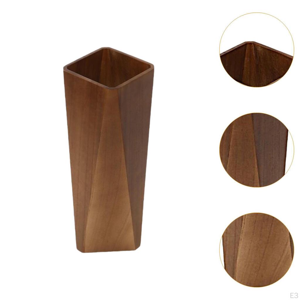 20-Inch Tall Wooden Umbrella Rack Suitable for Entryways and Supermarkets