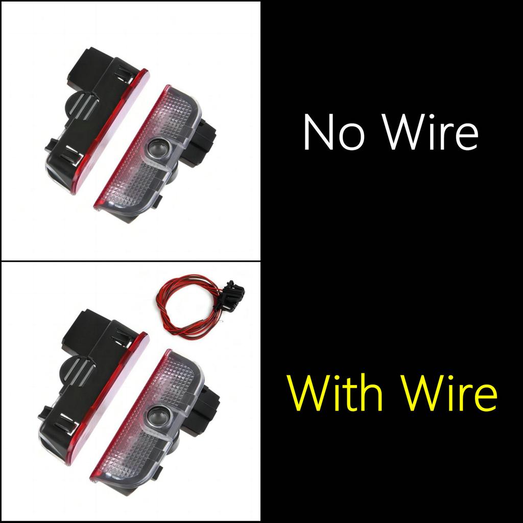 For Volkswagen Logo VW R Line GTI Touareg 7P Golf 5 6 7 Jetta MK5 MK6 MK7 Passat B6 B7 B8 B9 LED Car Door Light Projector Lamp ADFGH1