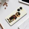For Xiaomi Redmi Turbo 4 5G/Poco X7 Pro 5G Case Cool Bear Pattern Printing Straight Edge TPU Phone Back Cover