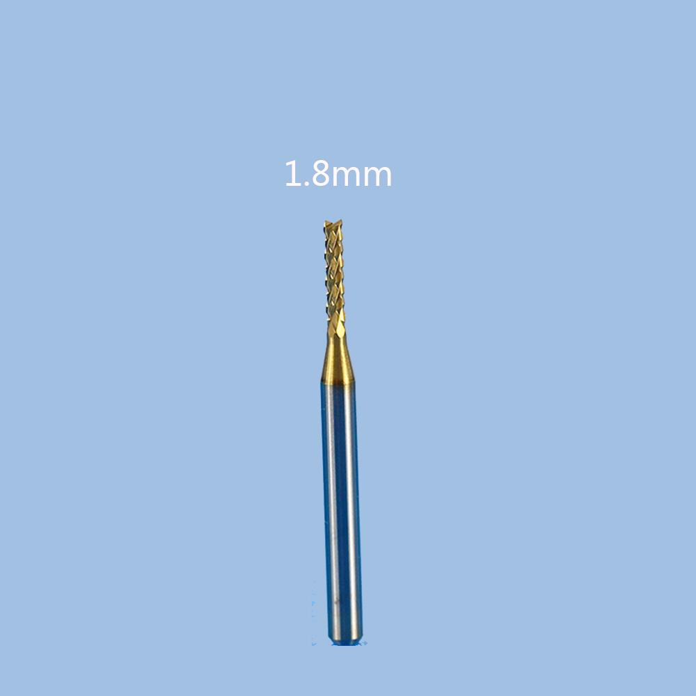Carbide Engraving/Cutting Titanium Coated Shank Drill Bit Edge Cutter End Mill Milling Cutter