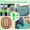 2 комплекта для изготовления трубок из ткани для рулонных ковров, приспособление для изготовления косой бейки, подходящее для самостоятельного изготовления рулонных ковров из ткани