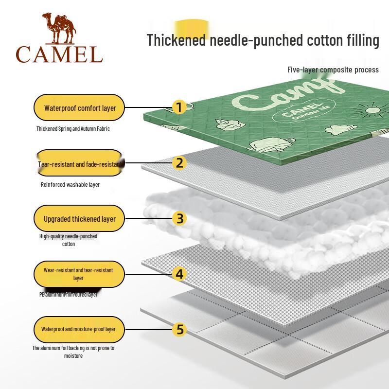 Camel Толстый многофункциональный коврик для улицы
