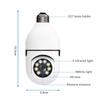 New HD 1080P E27 Bulb WIFI Smart Camera Night Vision Two Way Audio Monitor Human Tracking for Home Outdoor Security Protection