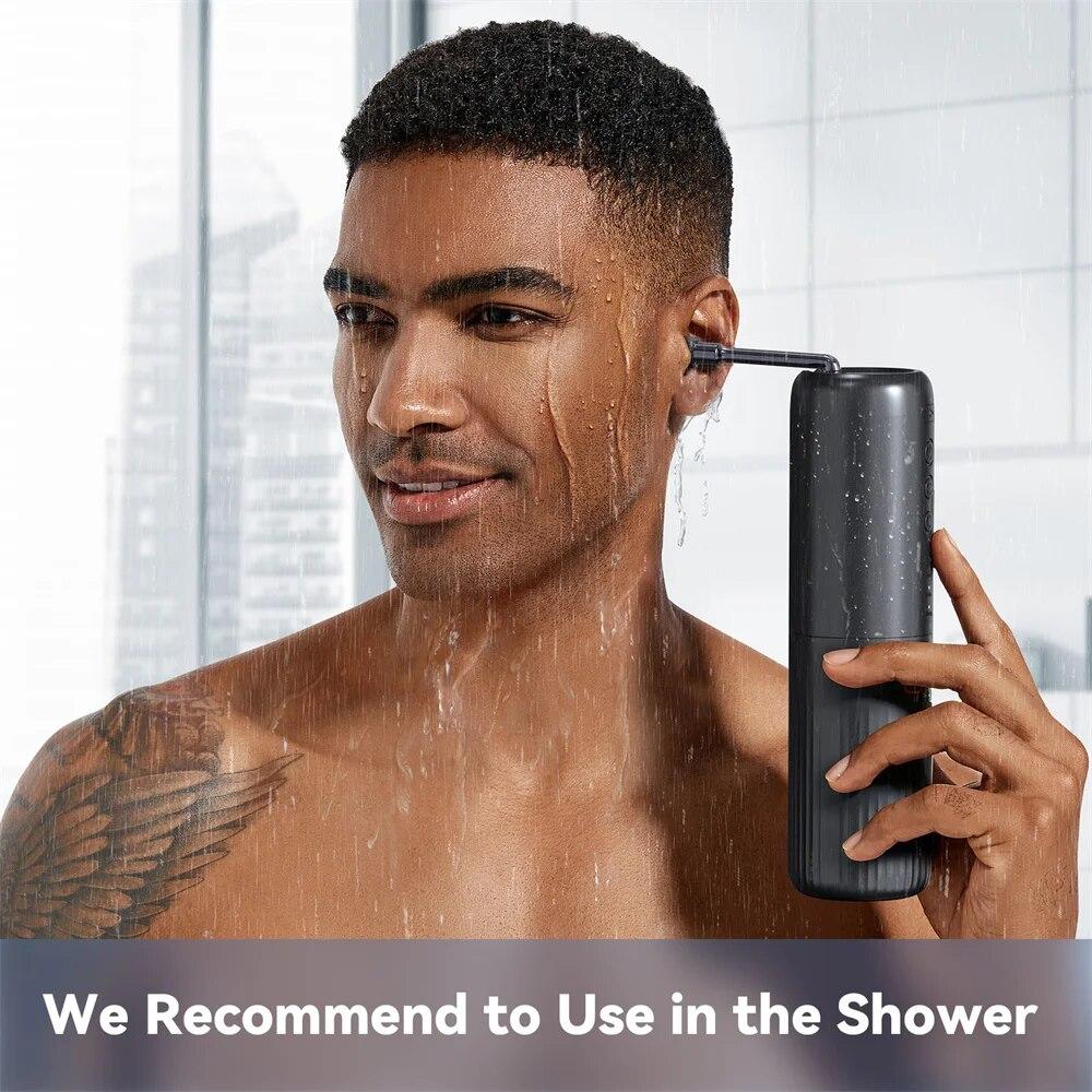 Набор для удаления ушной серы, 250 мл, водонепроницаемая бутылочная система для промывания ушей, система очистки ушей, 4 режима, чистка ушей, промывание ушных каналов