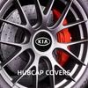 AAND1 4pcs 56mm Car Wheel Center Hub Cap Badge Emblem Decal Wheel Sticker For Kia Rio 3 4 Ceed Cerato Sportage Soul Sorento K2 K5 Flip