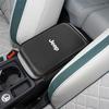 Car Arm Rest Cushion Storage Pad Armrest Box Protective Cover For Jeep JPB Renegade Wrangler jk Compass Grand Cherokee Gladiator AJP1