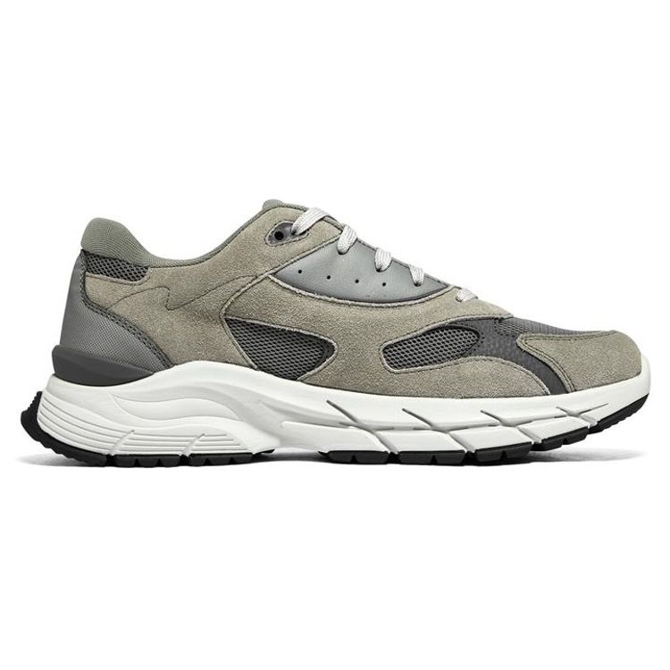 Skechers Arch Fit Тканевые Ретро Низкие Повседневные Кроссовки Мужские Серый 210482-GRY