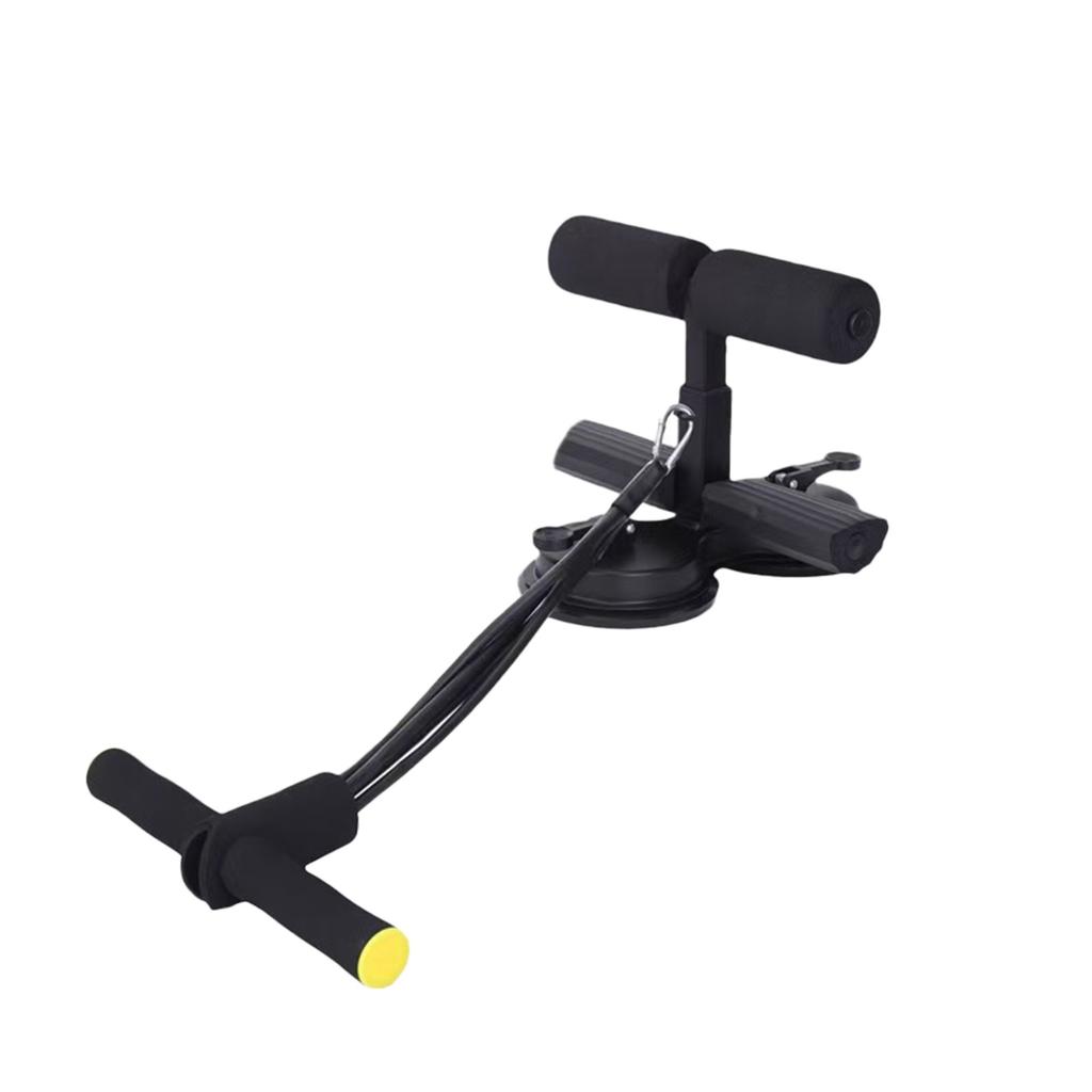 Sit Up Assist Device For Home Use, Double Suction Cup, Slip Strap, Adjustable Drawstring, Fixed Abdominal Roll, Fitness Equipment For Home Use