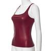 Spring 2025 Women's Versatile Square Neck Vest - European & American Street Style