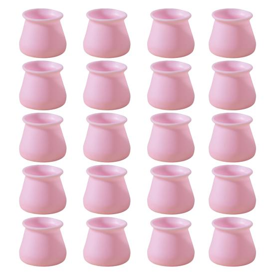 20Pcs Chair Leg Floor Protectors Silicone Table Feet Covers for Hardwood Floors Furniture Leg Caps Non Slip Covers Reduce Noise