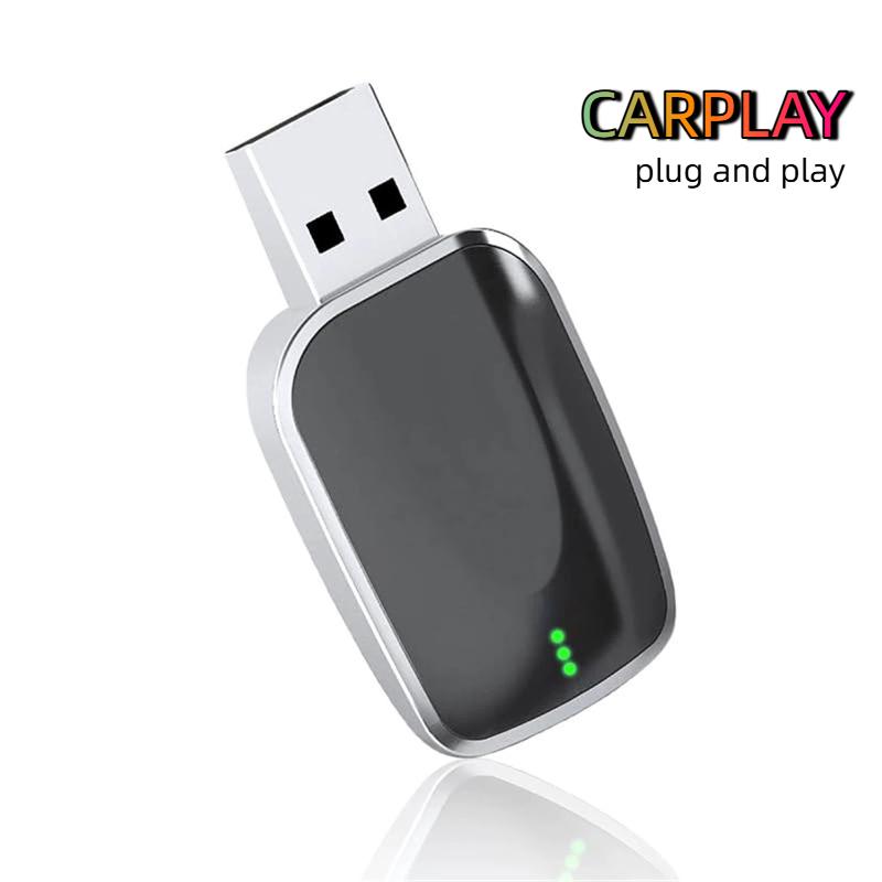 AI Mini Box 2-в-1 Адаптер CarPlay Android Auto, Plug-and-Play Подходит для 99% Штатных Головных Устройств Автомобилей