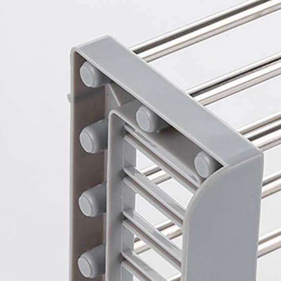 Сушилка для кухонной посуды над раковиной, стеллаж для сушки посуды, стеллаж для сушки посуды, органайзер, органайзер для раковины из нержавеющей стали, корзина для слива