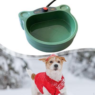 Подогреваемая миска для воды для кошек, многоцелевая поилка для уток