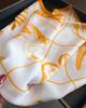 NEW Orange Silk Scarf Mermaid Pattern Neckerchief Women's Luxury Silk Square Shawl Purse Scarf for Women Designer Silk Headscarf