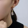 Elegant French Tassel Pearl Earrings - Luxurious Women's Studs 2025 New