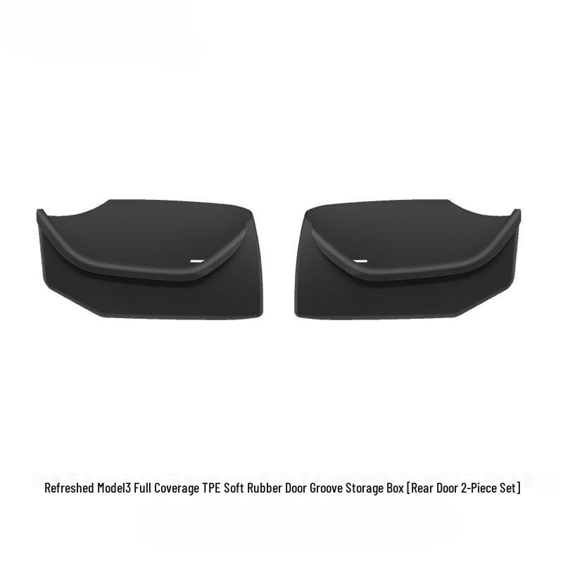 Подходит для Tesla Model Y/3 Facelift - Полностью закрывающийся коврик для отсека в двери.