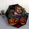 1 шт. Зонт-трость Chucky с автоматическим открытием/закрытием, Складной зонт, Портативный компактный дорожный зонт, Подарок для мужчин и женщин y10