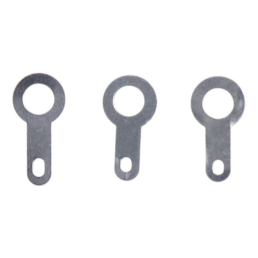 100pcs Crimp Solder Ring Terminal Silver Tone Ring Terminal Connector New