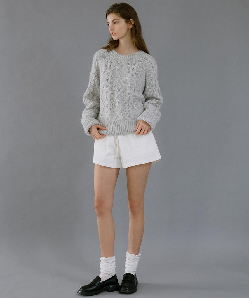 LETTERA Soft Corduroy Easy Shorts_4Colors