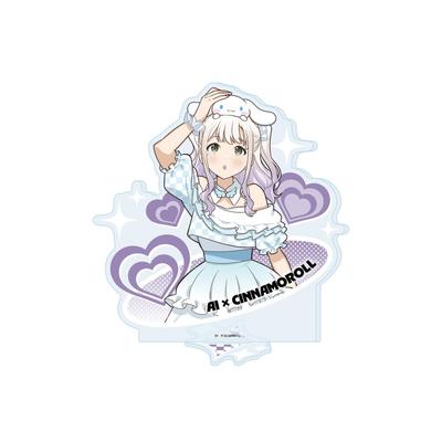 Девочки-группа Cry x Персонажи Sanrio 09 Ай x Синнаморолл [Иллюстрация-коллаборация] Акриловый стенд