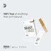WoodWinds Select Jazz Field Трости для саксофона-альта USDA Organic ORSF03ASX3S D'Addario, Сертифицированные, [Жесткость 3S], Упаковка 3 шт.