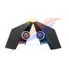 For Nissan Sentra 2012-2018 A Pillar Tweeter Speaker Cover Trim 2pcs