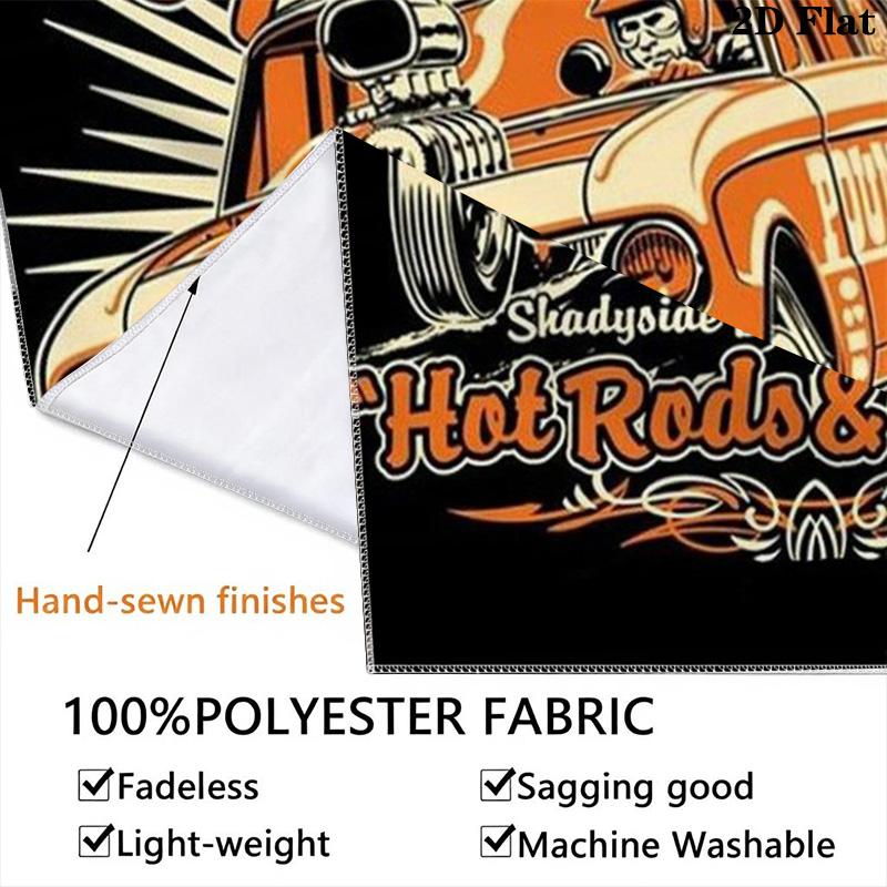 Vintage-style muscle car Pattern Home Decor Tapestry, Wall Hanging, Decorative RV Wall Cloth.XGT0914337