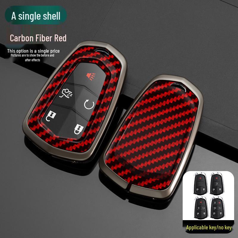 Cadillac Key Case: Fits XT5, CT5, XT6, XT4, CT ATSL, CT4, XTS - Shell Bag with Buckle