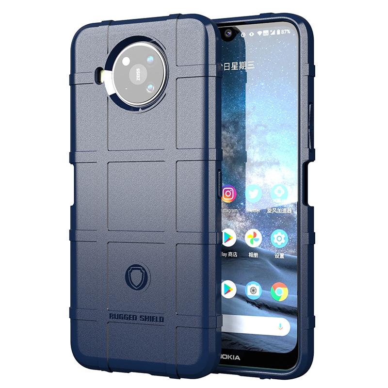 Подходит для чехла мобильного телефона Nokia 1.1 Чехол для защиты Nokia 1.1 Силиконовый щит Матовый утолщенный всесторонний противоударный чехол