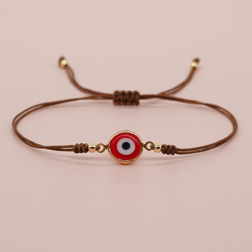 Струна Lucky Red Rope Pulseras Fortune Bracelet Vintage Demon Eye Bracelet Friendship